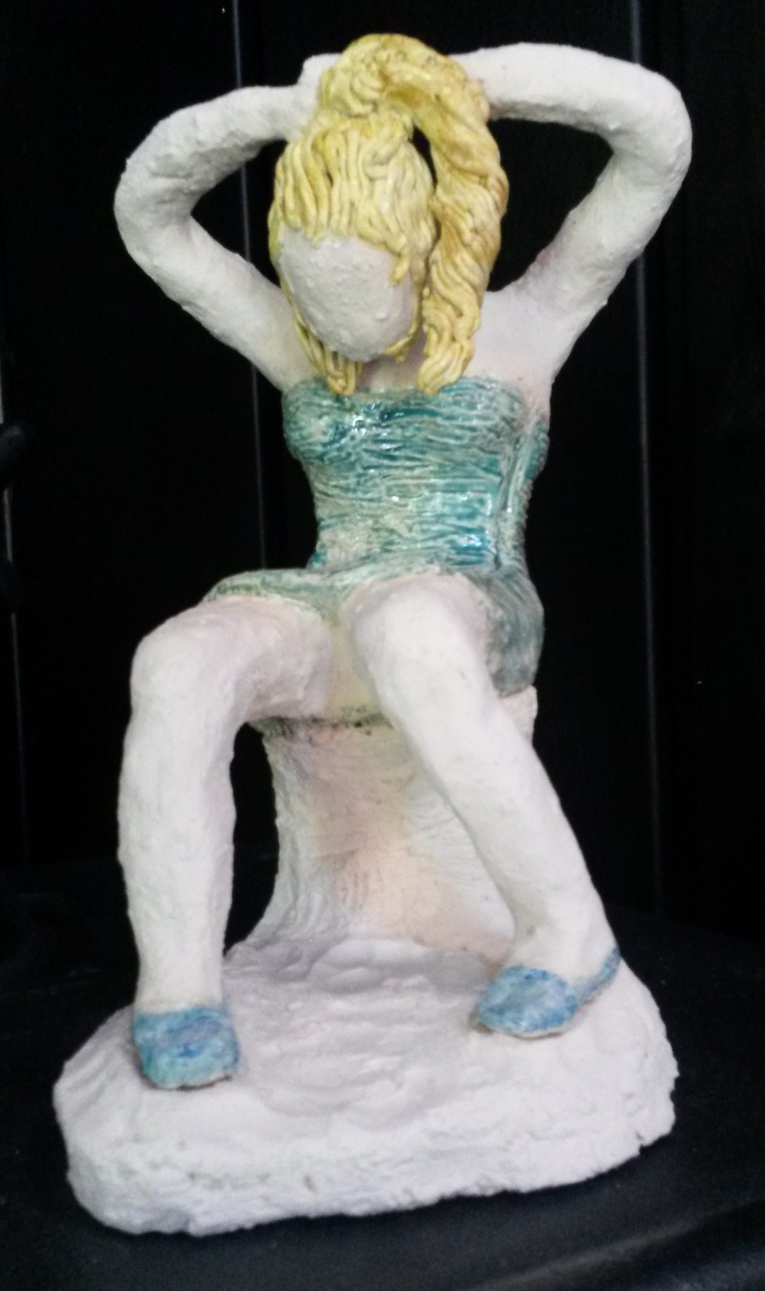 Sculpture: Sortie du bain